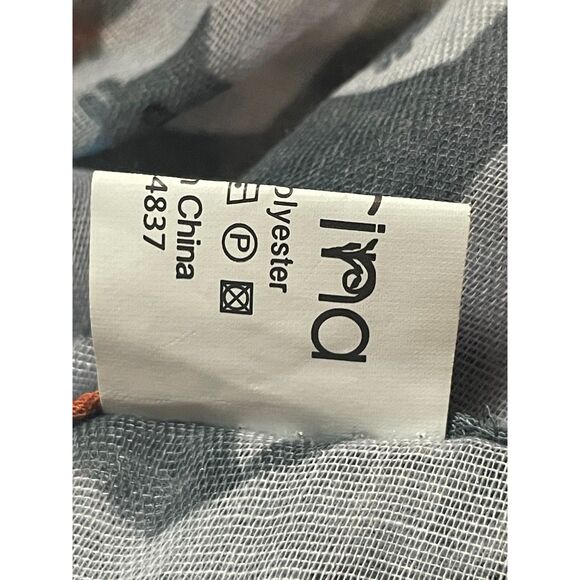 Alina Gray Cat Print Infinity Scarf Lightweight Sheer Polyester Loop - Picture 6 of 7